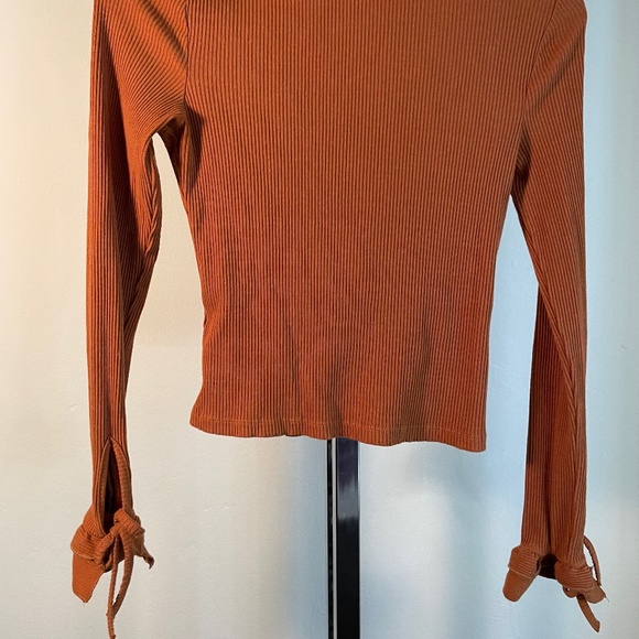 Anthropologie | Maeve Ruffle Tie Front Blouse - Picture 5 of 6